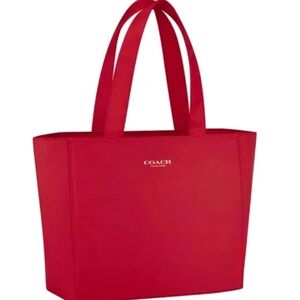 Coach Tote Bag Red Limited Edition NEW TAGS
